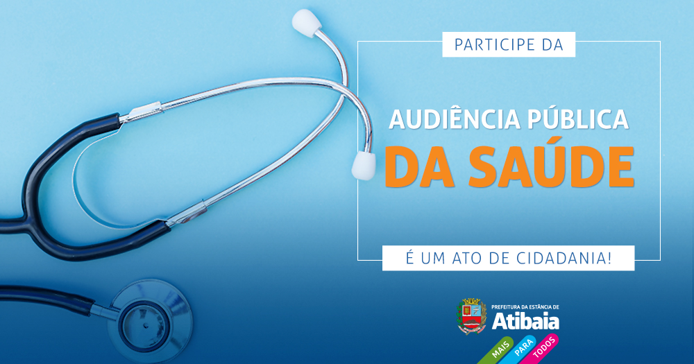 Audiência Pública da Saúde referente ao 3 quadrimestre de 2019