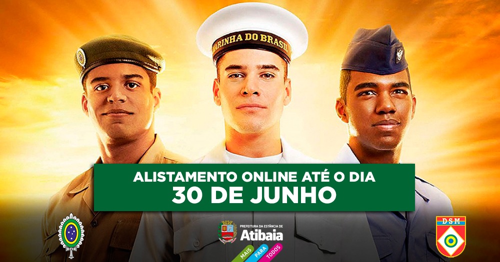 ALISTAMENTO MILITAR PODE SER FEITO PELA INTERNET - Administração -  Prefeitura de Barra Bonita