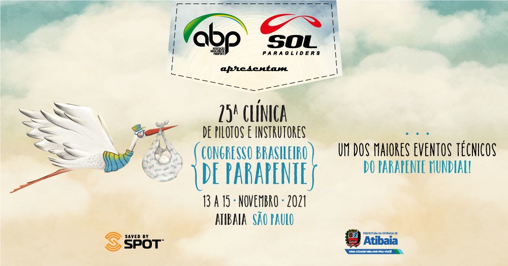 Atibaia sedia 25ª Clínica e Congresso Brasileiro de Parapente
