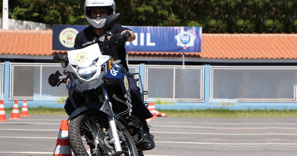 Prefeitura de Atibaia investe em treinamento de GCMs e PMs que atuam no motopatrulhamento