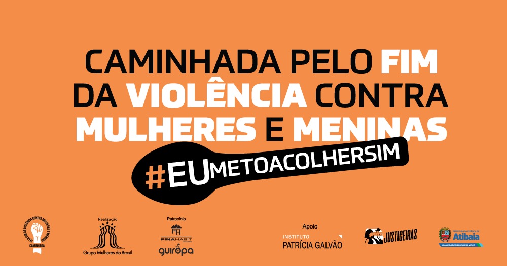 Atibaia terá Caminhada pelo Fim da Violência contra Mulheres e Meninas