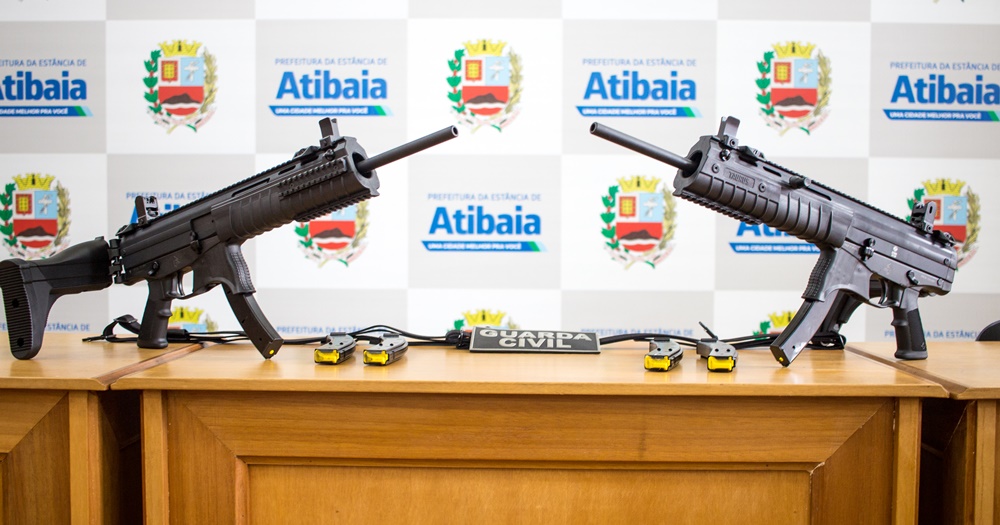 Prefeitura de Atibaia adquire novas armas para a Guarda Civil Municipal