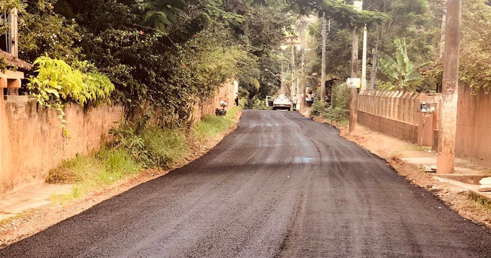Prefeitura investe em micropavimentação asfáltica em Atibaia