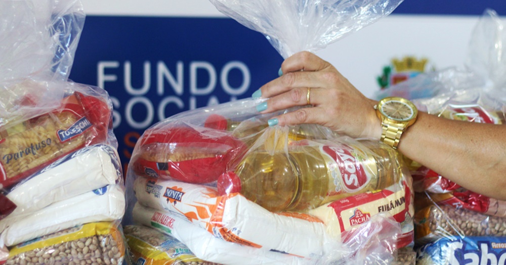 Fundo Social de Atibaia repassou a moradores 14 toneladas de alimentos em 2021