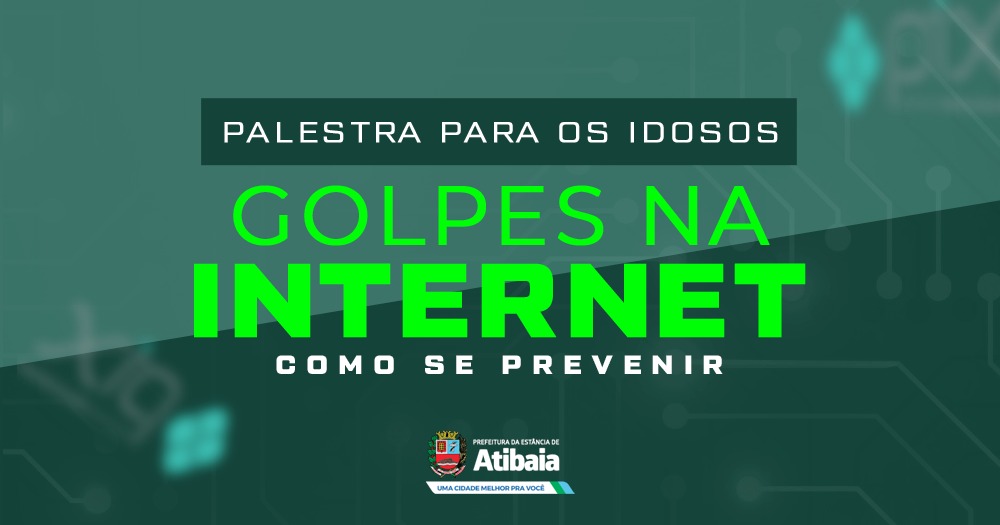 Palestra para orientar idosos sobre golpes na internet acontece no próximo dia 4