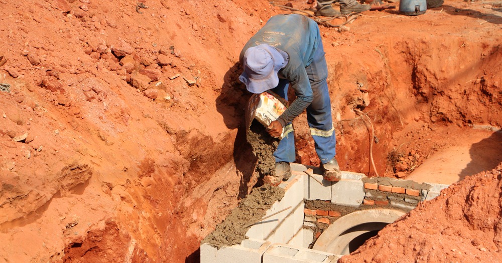 Obras na Estrada da Laranja Azeda avançam em Atibaia