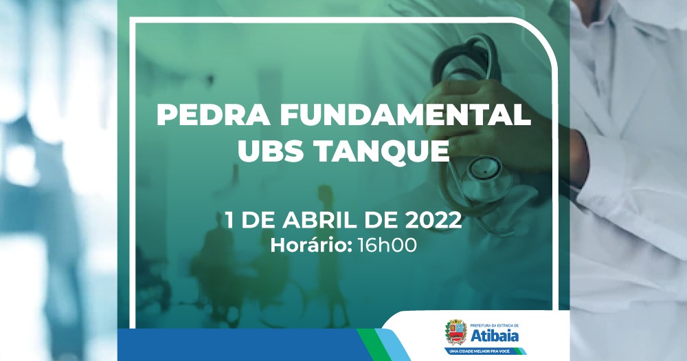 Prefeitura de Atibaia lança pedra fundamental para construção de nova Unidade de Saúde no Tanque
