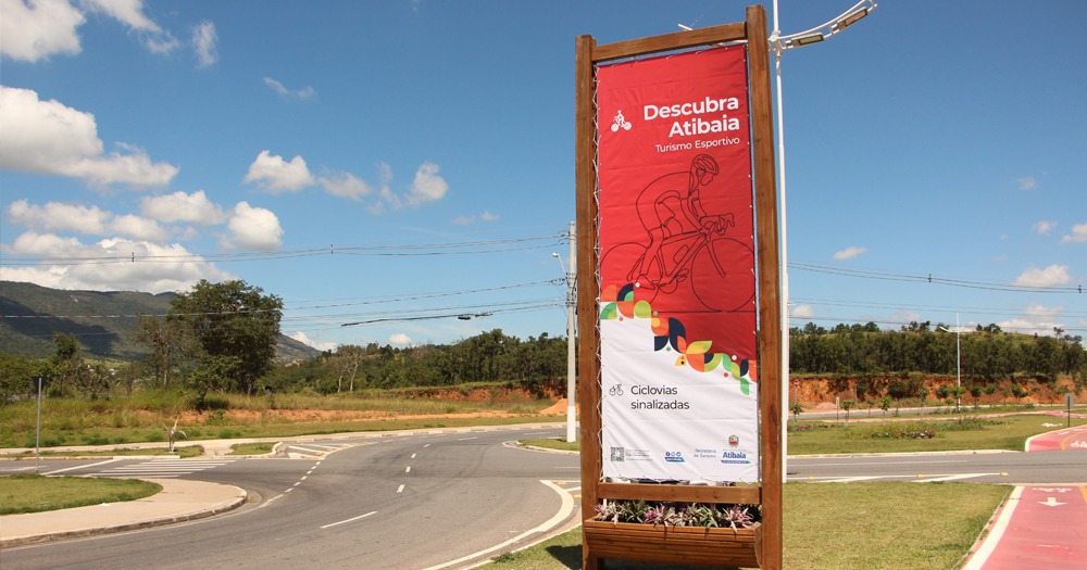 Atibaia instala totens e painéis de informações turísticas pela cidade