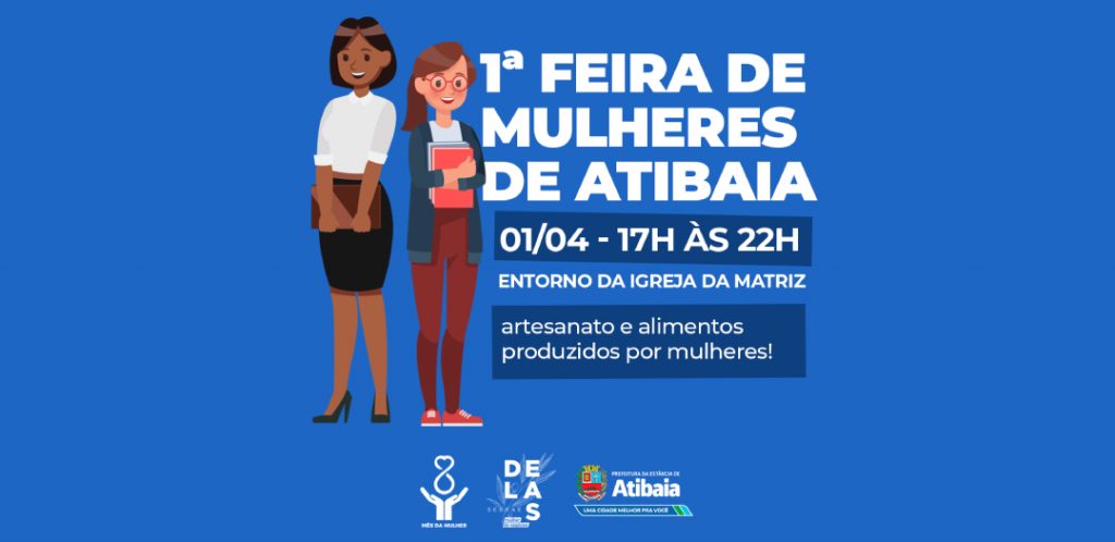 Prefeitura realiza 1ª Feira de Mulheres de Atibaia