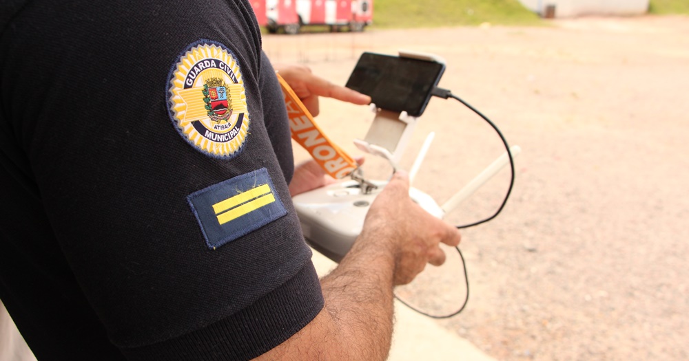 Prefeitura promove curso de pilotagem de drones para Forças de Segurança