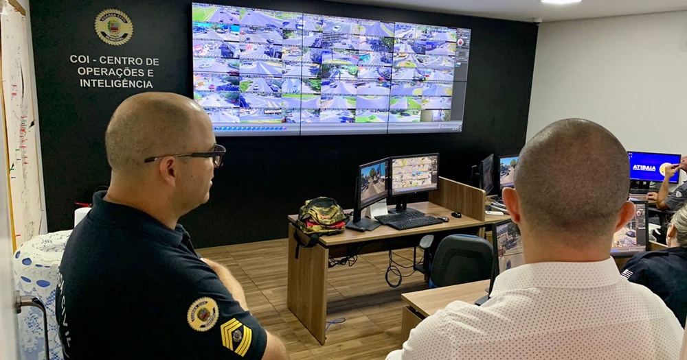 Atibaia recebe visita do secretário de Segurança Pública de Caieiras interessado em implantar GGI em sua cidade