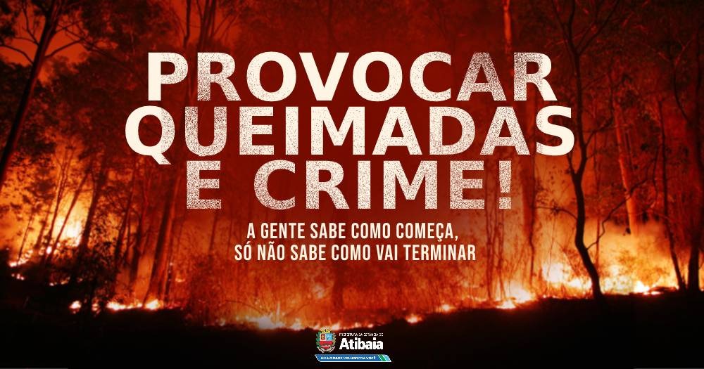 Defesa Civil do Estado faz alerta contra queimadas nesse período de estiagem e alta temperatura do ar