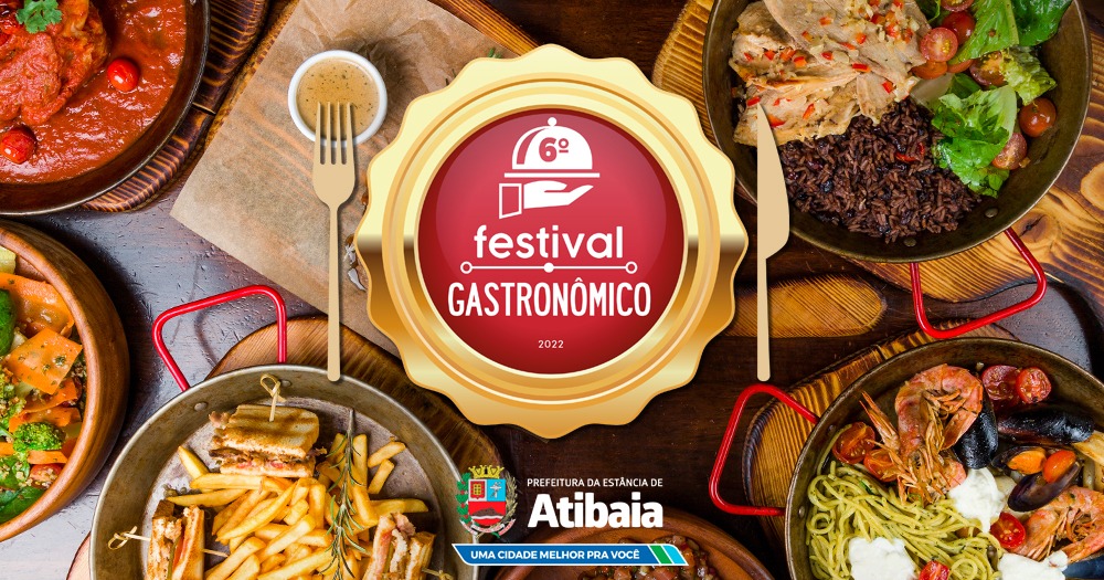 Inscrições para o 6º Festival Gastronômico de Atibaia seguem abertas até o dia 6 de julho