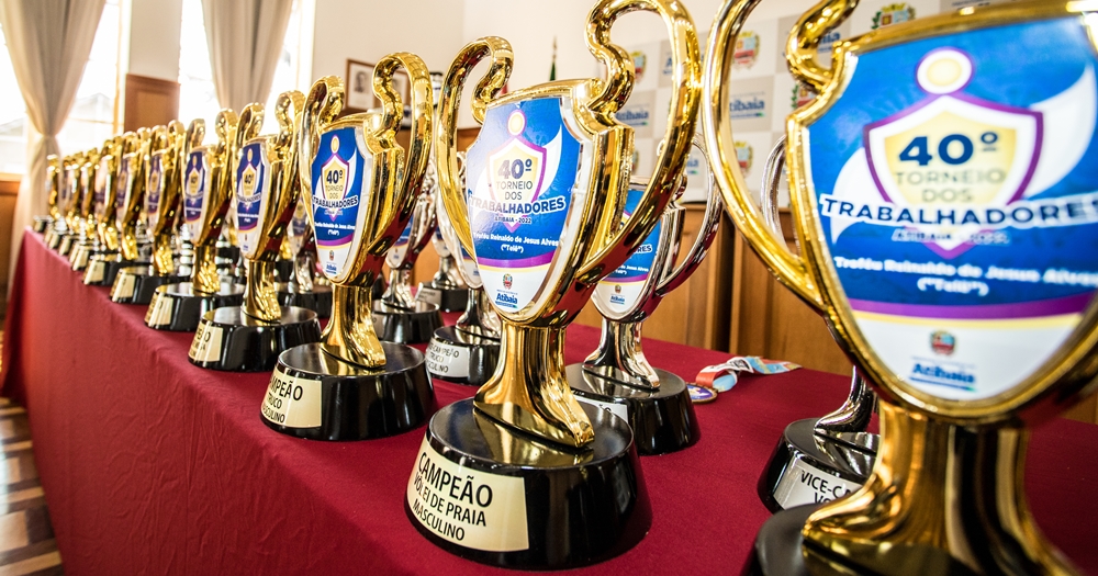 Prefeitura premia empresas e atletas destaques da 40ª edição do Torneio dos Trabalhadores de Atibaia