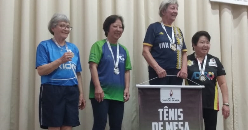 Atibaia conquista medalhas de ouro, prata e bronze nos Jogos Campeões da Vida