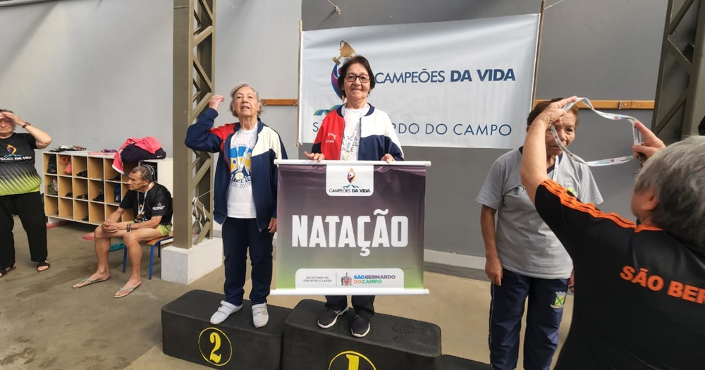 Atibaia conquista medalhas de ouro em natação e atletismo nos Jogos Campeões da Vida