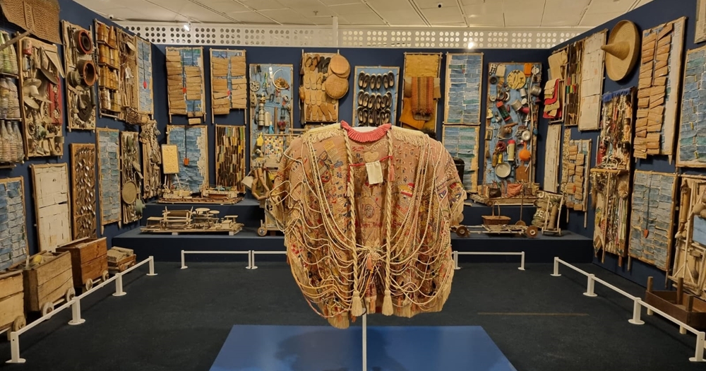 CAPS de Atibaia visita exposição “Bispo do Rosário – eu vim: aparição, impregnação e impacto”, em São Paulo