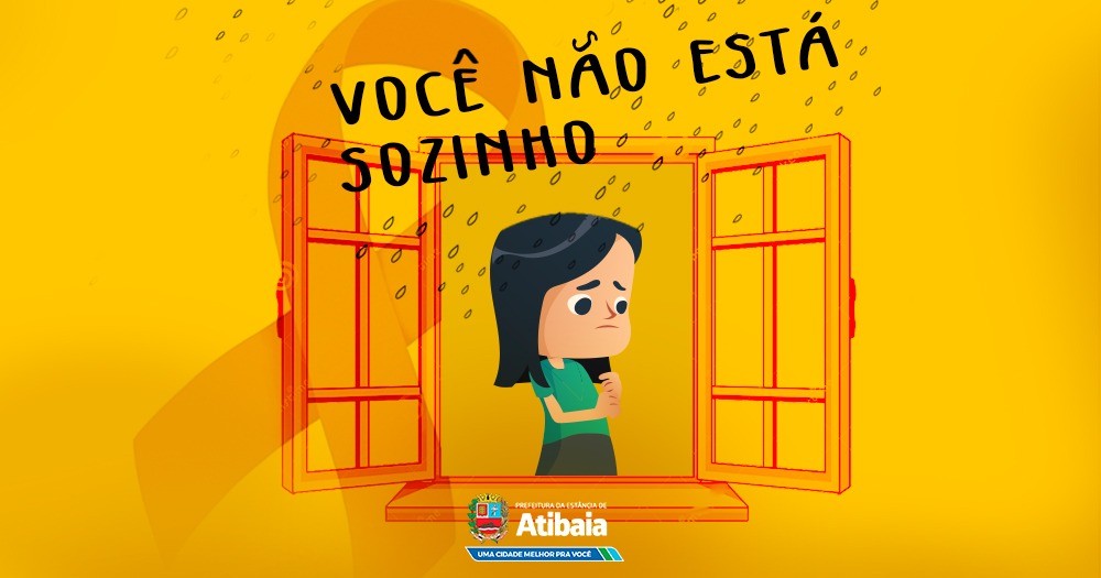 Setembro Amarelo: Prefeitura de Atibaia promove ações de valorização da vida