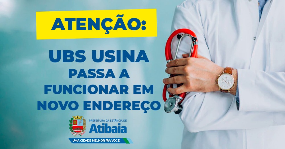 UBS Usina passa a funcionar em novo endereço a partir desta segunda (17)