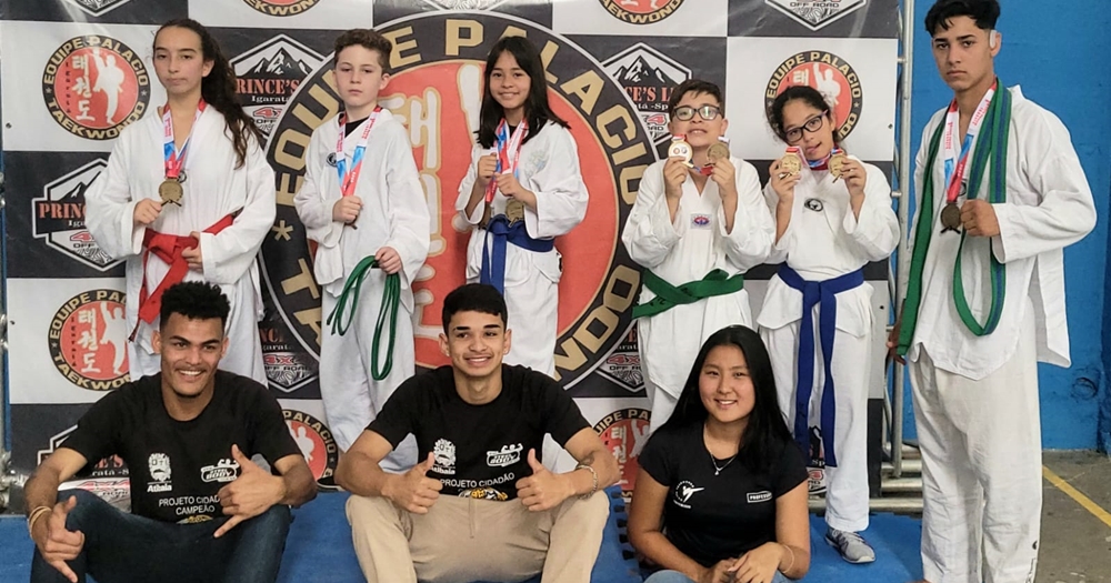Atibaia conquista 3º lugar na Copa Palácio de Taekwondo