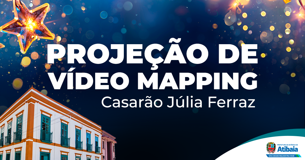 Projeção vai transformar a fachada do Casarão em arte nesta terça (20) e quarta (21)