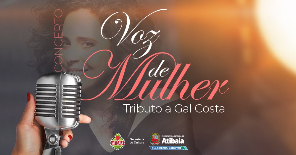 Concerto Voz de Mulher faz tributo a Gal Costa no Cine Itá na próxima quinta (30)