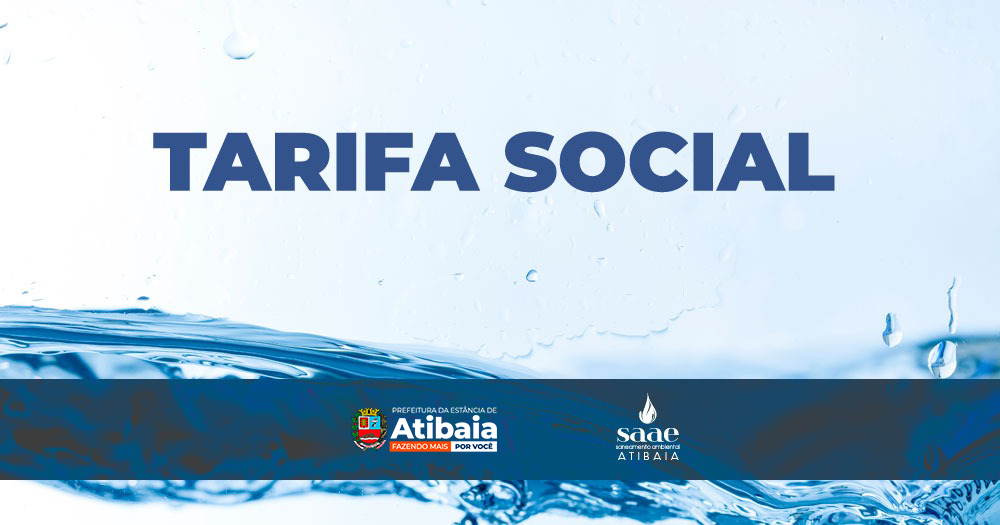 SAAE assegura tarifa social para famílias de baixa renda em Atibaia